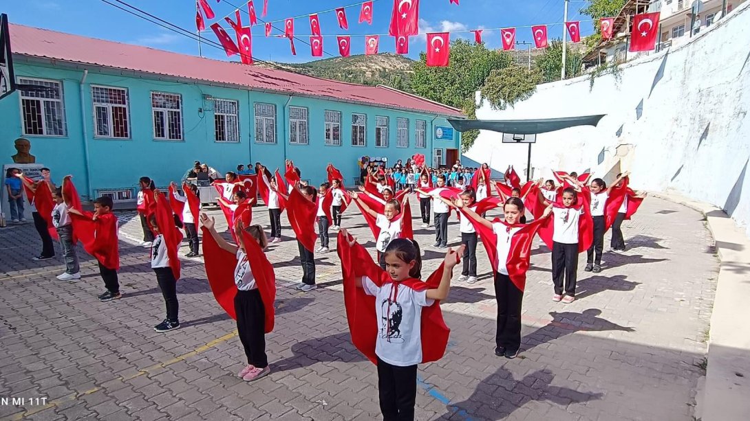 İLÇEMİZDE İLKÖĞRETİM HAFTASI  COŞKUYLA KUTLANDI