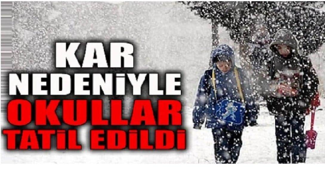 Başyaylada Okullar Tatil mi?